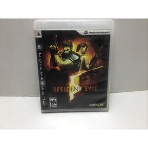 Resident Evil 5 PS3 Complete with Case and Manual
